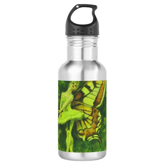 Retro Fairy Dancer Water Fles (Voorkant)