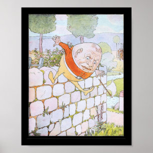Retro Fairy De Grote Herfst Humpty Dumpty 1 Poster