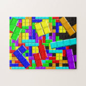 Retro Falling Bricks Arcade Jeu Puzzle (Horizontal)