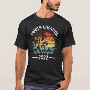 Retro Family Vacation 2022 Hilton Head Isl T-shirt