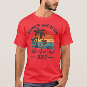 Retro  Family Vacation 2022 Hilton Head Isl T-shirt