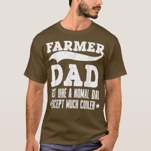 Retro Farmer pa is een normale pap die veel C T-shirt