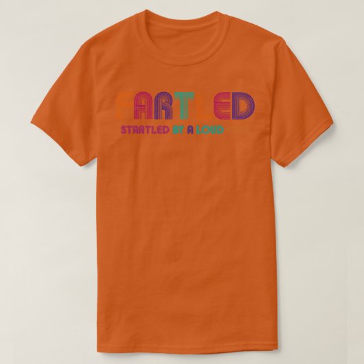  Retro Fartled T-shirt (Design voorkant)