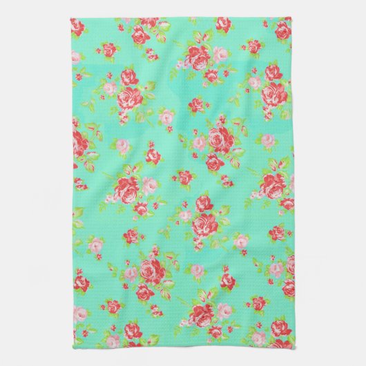 Retro Fathers Day Kitchen Towel Theedoek (Verticaal)