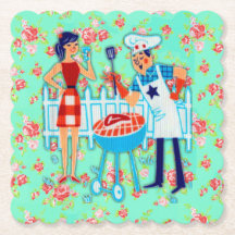 Retro Fathers Day Onderzetters