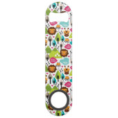 rétro faune de lion de safari d'enfants (Devant)