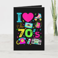 Retro feest in de stijl van de jaren 70