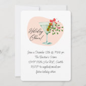 Retro feestelijke feestvreugde kaart (Voorkant)