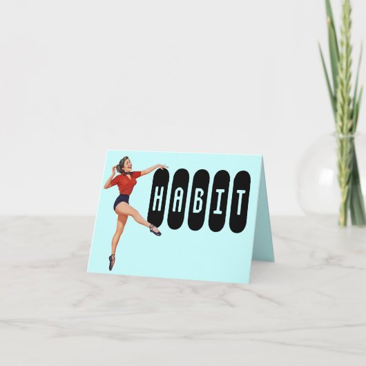 Retro Félicitations pour avoir choisi la carte d'H (Devant)