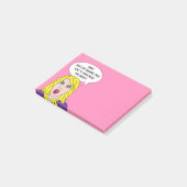 RÉTRO FEMME avec VOS notes de post-it faites sur (Incliné)