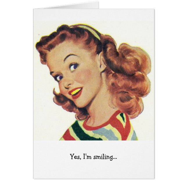 Rétro femme - vous n'êtes plus la raison, (Devant)