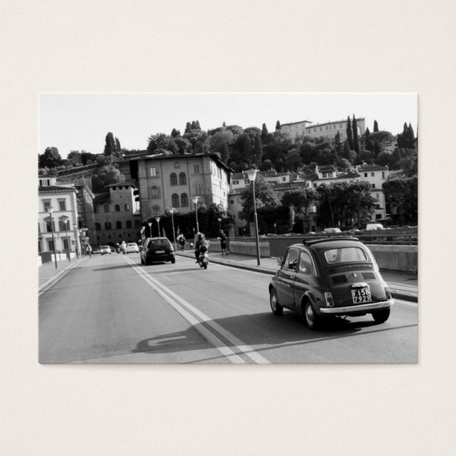 Retro Fiat 500 à Florence (Devant)