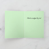 Retro Fiat 500 Verjaardagskaart Kaart (Binnen)