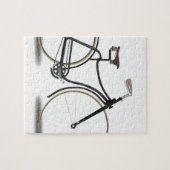 Retro fiets legpuzzel (Horizontaal)