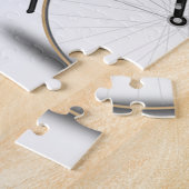 Retro fiets legpuzzel (Zijkant)