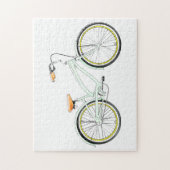 retro fiets legpuzzel (Verticaal)