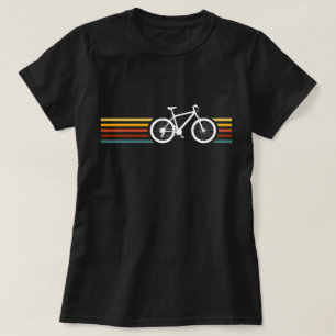 Retro fiets T-shirt, cadeau voor biker, berg- T-shirt