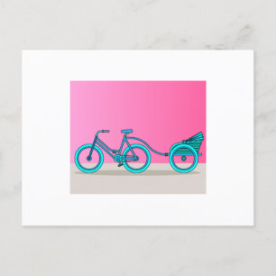Retro  fietsenband Lover Briefkaart