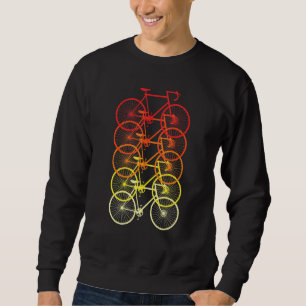 Retro Fietsers Fietsers Trui