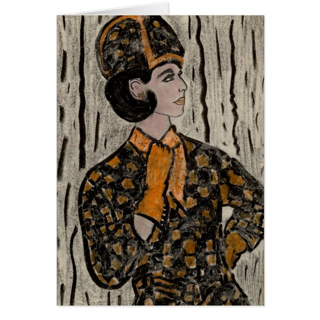 Rétro fille de la ville haute (Devant)