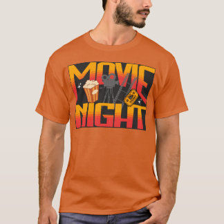 Retro Filmavond Vintage Bioscoop Ervaring T-shirt