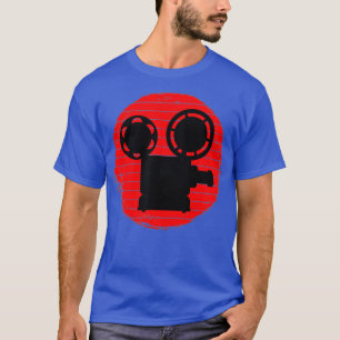 Retro filmmaker Creative Movie Film T-shirt