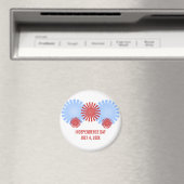 Retro Fireworks Magnet Magneet (Insitu (Vaatwasser))
