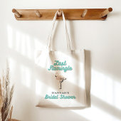 Retro Flamingo Bruiden Kusteren Bruiloft Feest Tote Bag