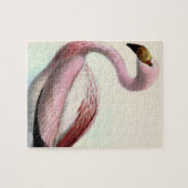 Retro Flamingo Legpuzzel (Horizontaal)