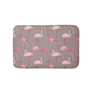 Retro Flamingos Badmat