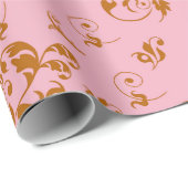 Retro flessenpakpapier cadeaupapier (Rol Hoek)