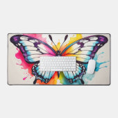 Retro Floating Butterfly Doodle Art (Clavier et souris)