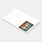 Retro floppy disk computer nostalgie jaren 90 post-it® notes (Schuin)
