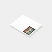 Retro floppy disk computer nostalgie jaren 90 post-it® notes (Schuin)