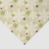 Retro Floral achtergrond Tissuepapier (Detail)