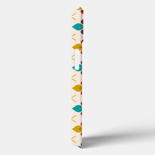 Retro Floral Case-Mate iPhone Case (Achterkant / Rechts)