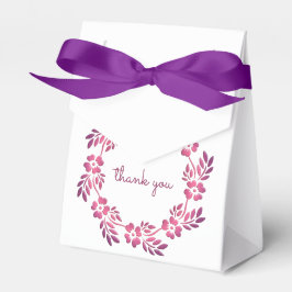 Retro Floral Crown- Dank u Bedankdoosjes