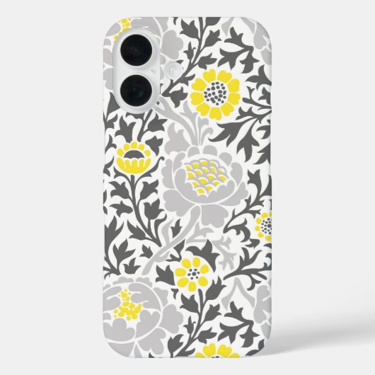 Retro Floral Damask Case-Mate iPhone Case (Achterkant)