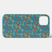 Retro Floral Imprimer sur le coque ipad Coque Turq (Verso (horizontal))