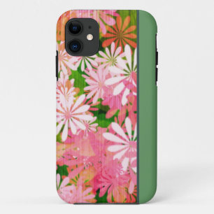 Retro Floral iPhone 5 Coque