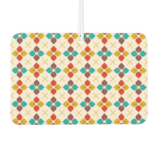 Retro Floral Luchtverfrisser (Voorkant)