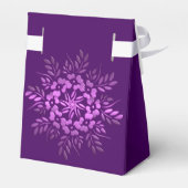 Retro Floral Mandala Bedankdoosjes (Achterkant)