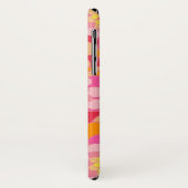 Retro Floral Monogrammed iPhone / coque ipad (Dos/Gauche)