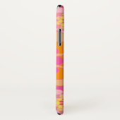 Retro Floral Monogrammed iPhone/iPad case (Achterkant / rechts)