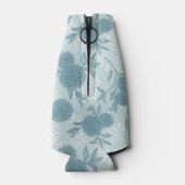 Retro Floral Patroon 2 2 Flesjeskoeler (Achterkant)