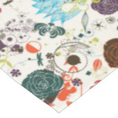 Retro Floral Patroon 2 Tafelkleed (Gekanteld)