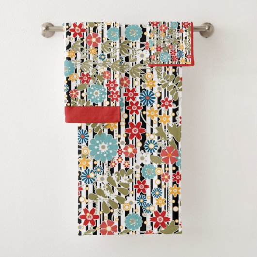 Rétro, floral rétro (En situation)