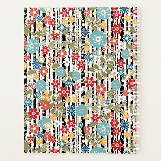 Rétro, floral rétro (Dos)