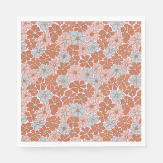 Retro Floral Seamless Pattern Servet