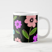 Retro Florals Jumbo Beker (Rechts)